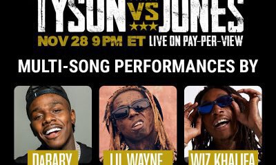 DaBaby, Lil Wayne et d'autres chanteront lors du combat Tyson vs Jones