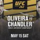 UFC 262 Résultats - Oliveira vs Chandler