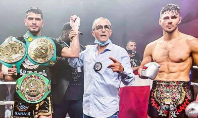 Youssef Boughanem s'impose sur Niclas Larsen et unifie les ceintures WBC et WBC Diamond