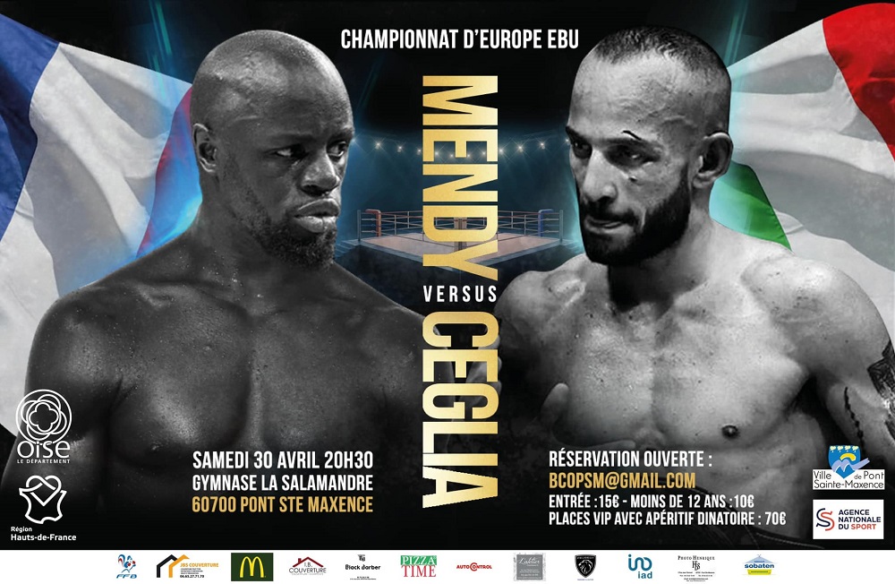 Boxe - Yvan Mendy pour un championnat d'Europe à Pont Sainte Maxence