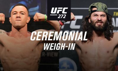 UFC 272 Vidéo de la pesée