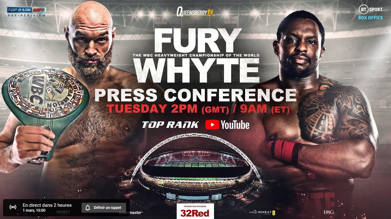 fury whyte conference