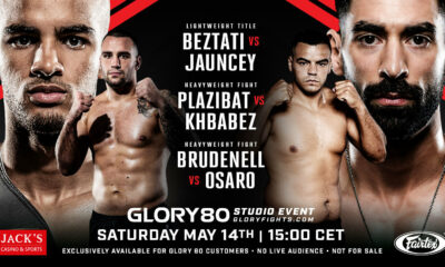 Glory 80 Studio: Beztati vs Jauncey