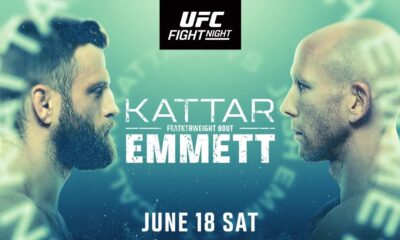 UFC Austin Results Kattar vs. Emmett