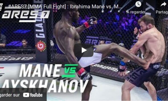 Replay Ibrahim Mané vs Magomed Ayskhanov - Vidéo du combat - ARES 7