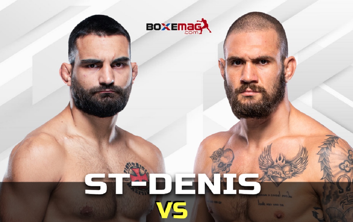 Benoit Saint-Denis Vs Gabriel Miranda – UFC Paris - MMA - Combat ...