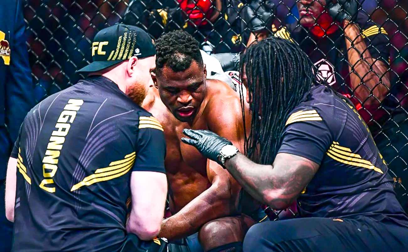 Francis Ngannou Explique Pourquoi Il A Combattu Ciryl Gane Blessé à L ...