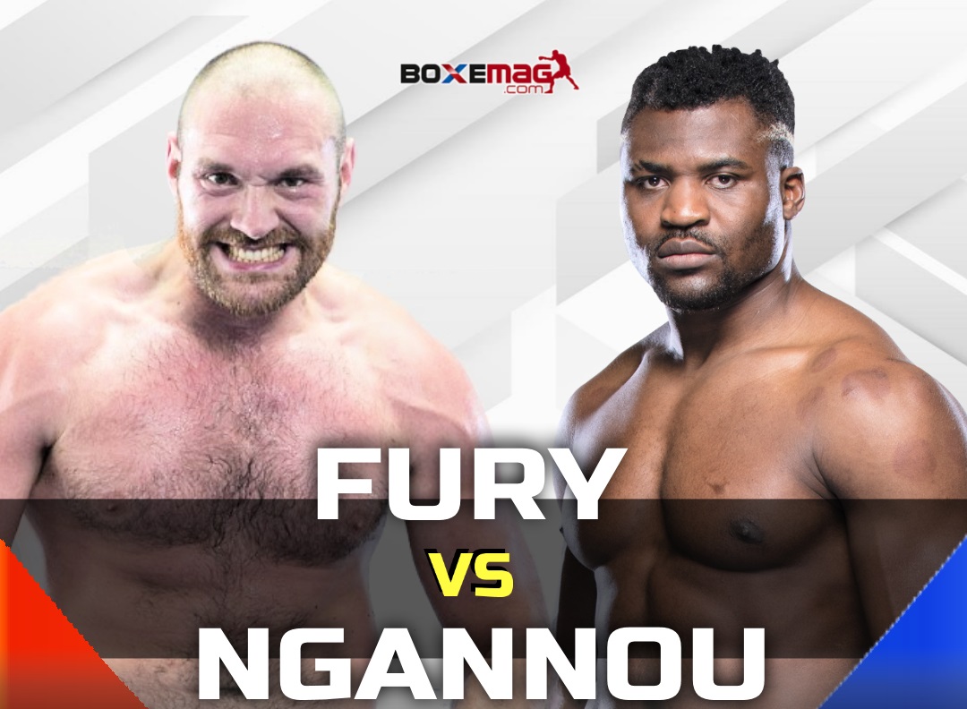 Tyson Fury vs Francis Ngannou - Boxe - Combat 