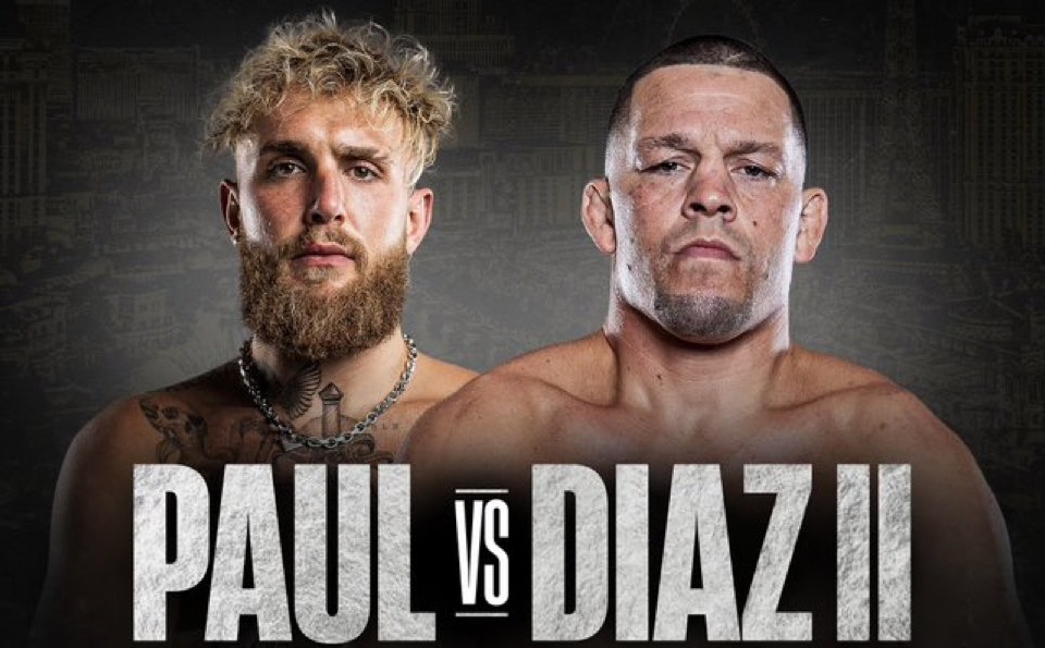 Jake Paul Vs Nate Diaz 2 - Boxe - Combat - Boxemag.com