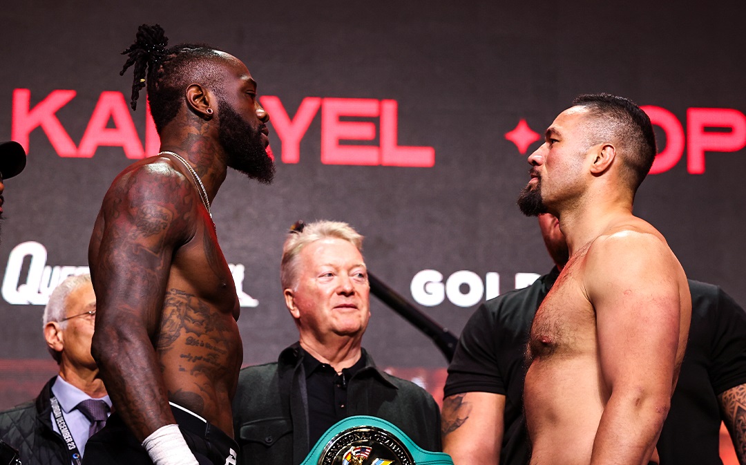 Joseph Parker - Boxeur professionnel - Palmarès 