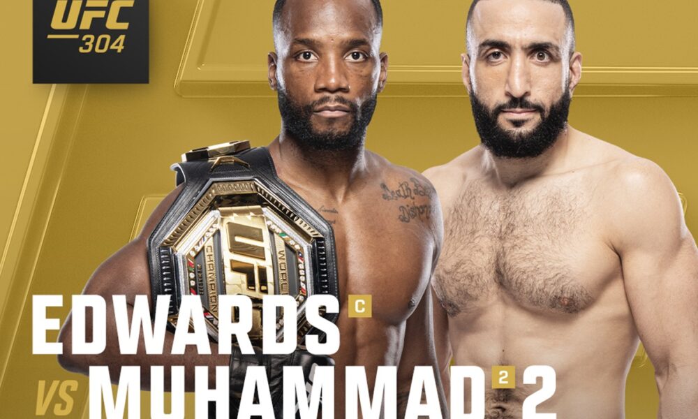 UFC 304 Edwards vs Muhammad 2 MMA