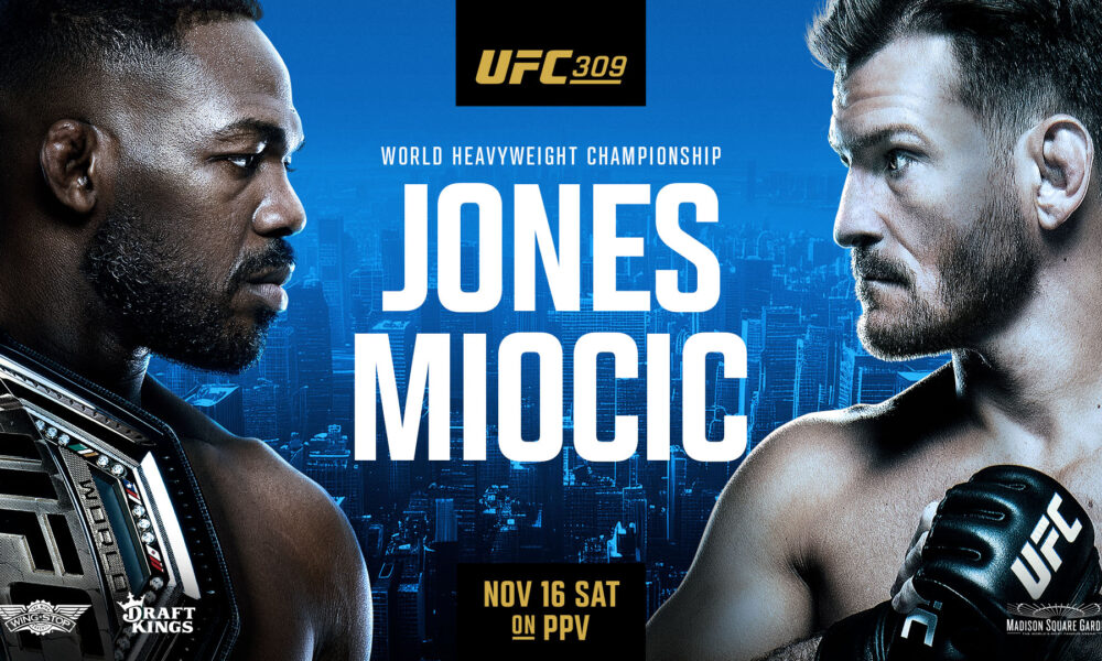 poster officiel de l'UFC 309