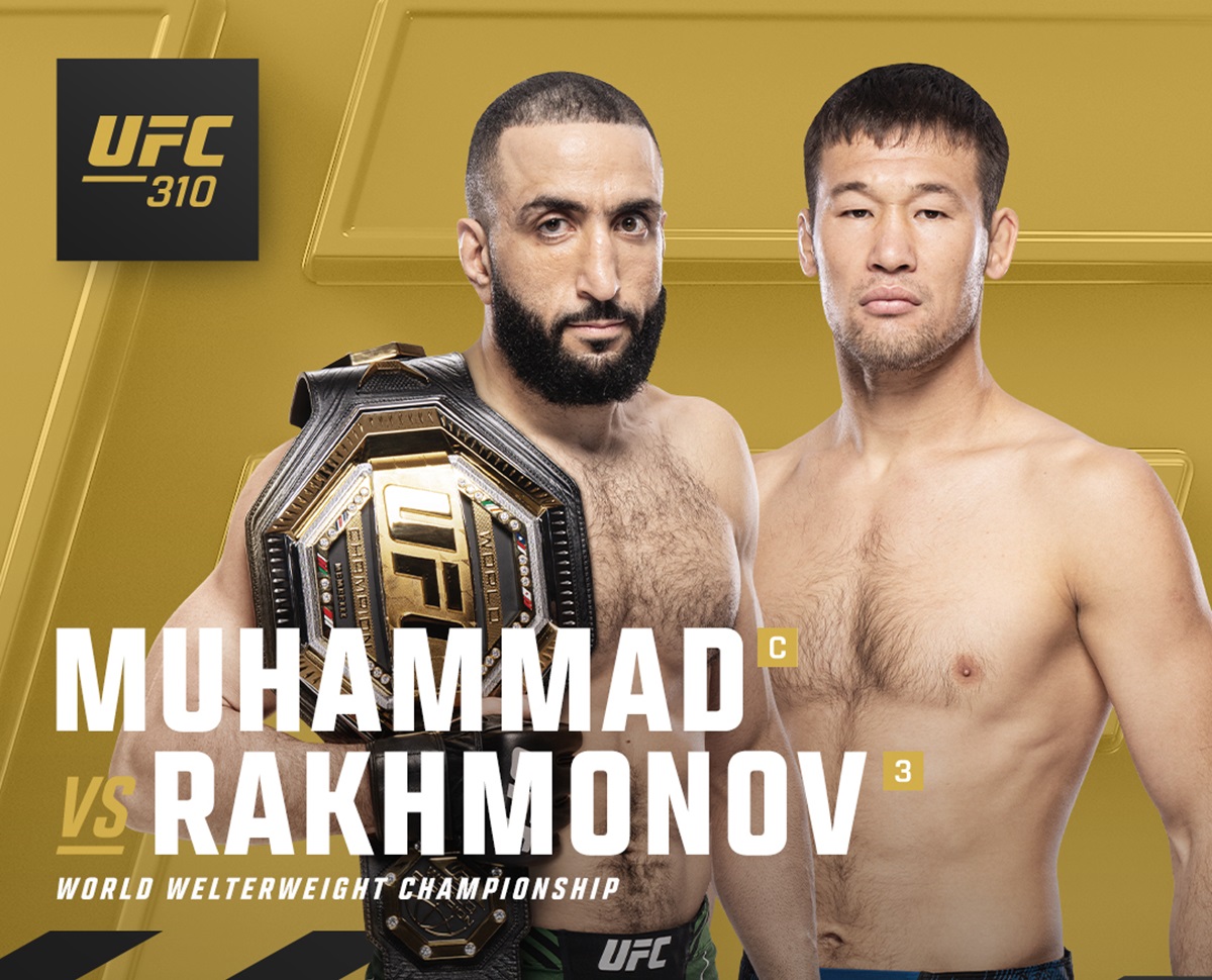 UFC 310: Muhammad Vs Rakhmonov - MMA - Date, Heure, Billetterie ...