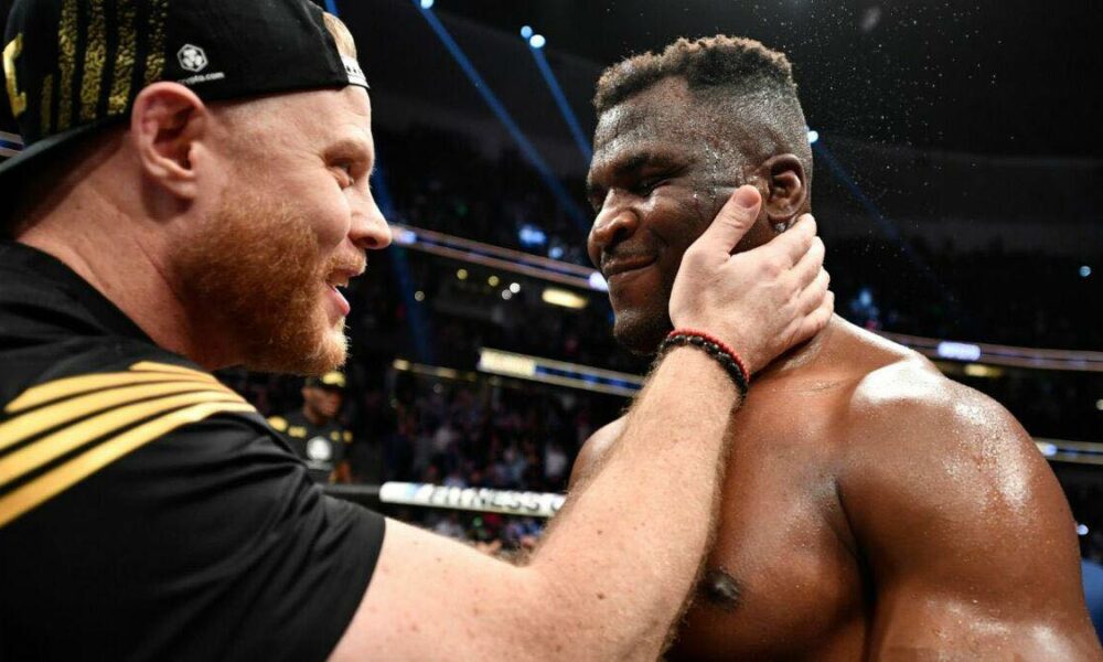 photo de eric nicksick et Francis Ngannou