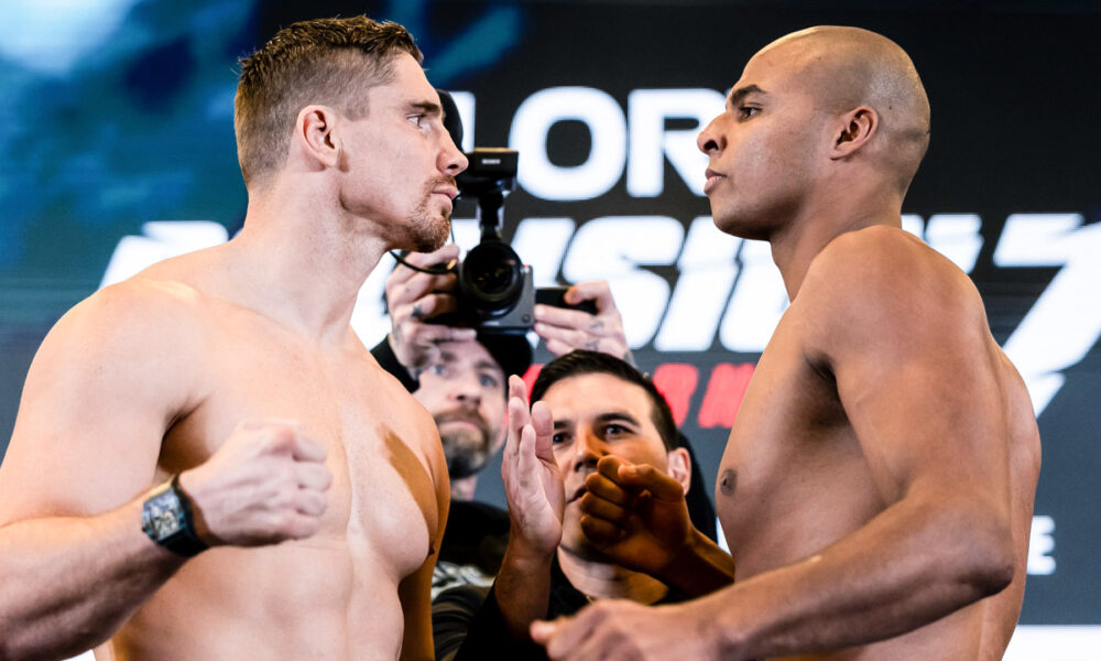 Photo de Rico Verhoeven face à Levi Rigters